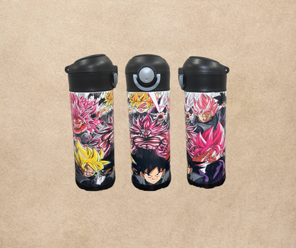 12oz Dragon Ball Z design kids sublimation tumbler, water bottle