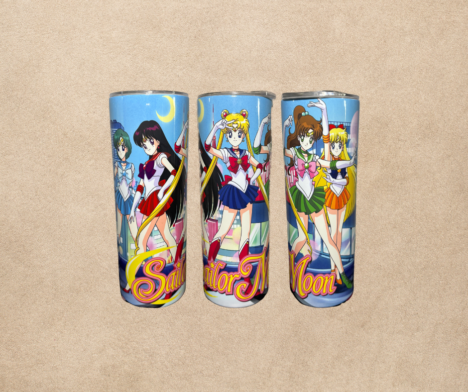 20oz Sailor Moon sublimation tumbler