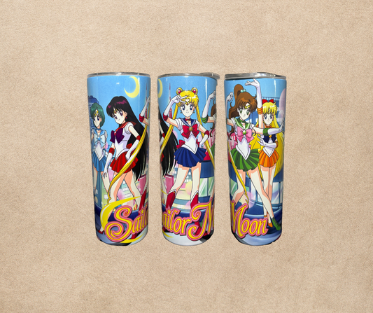 20oz Sailor Moon sublimation tumbler