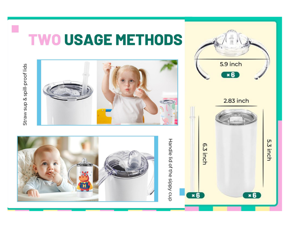 12oz Guam, Hello Kitty Island of Guam sublimation tippy cups