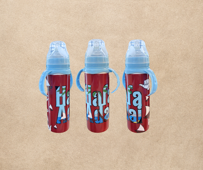8oz Guam, Hafa Adai sublimation baby bottles